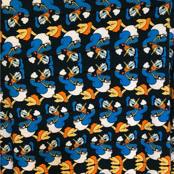 LuLaRoe Irma L Disney Donald Duck top - Picture 4 of 5